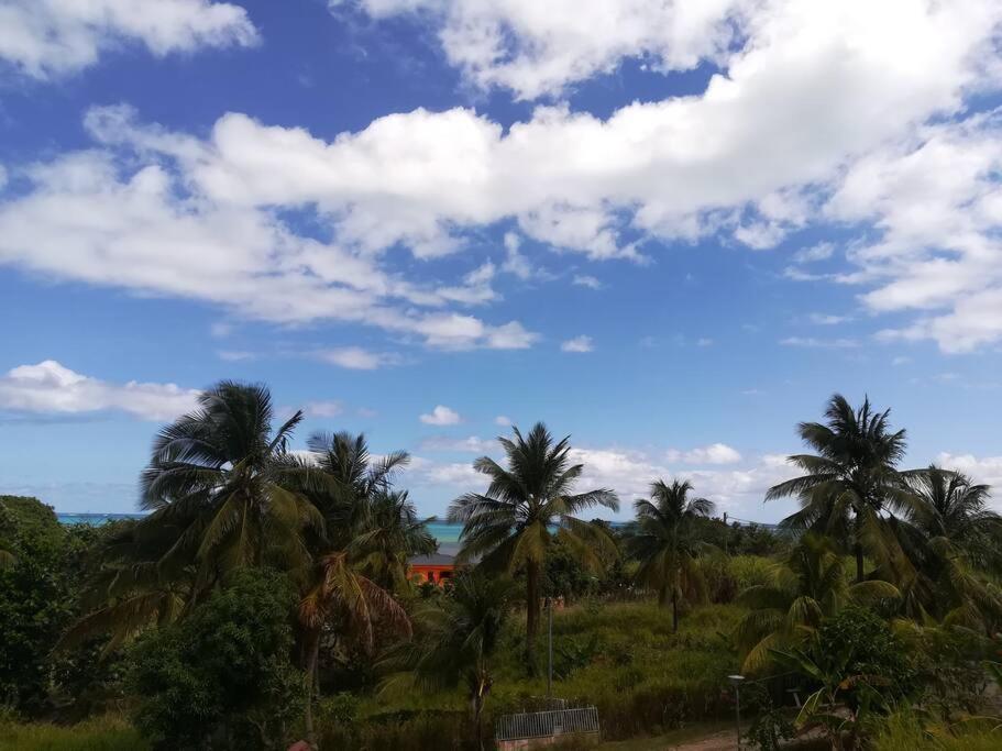 Haut De Villa Avec Vue Sur La Mer Sainte-Rose Bagian luar foto